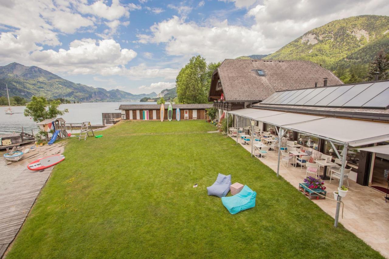 Arndt'S Bootshaus Apartment Sankt Wolfgang im Salzkammergut ภายนอก รูปภาพ