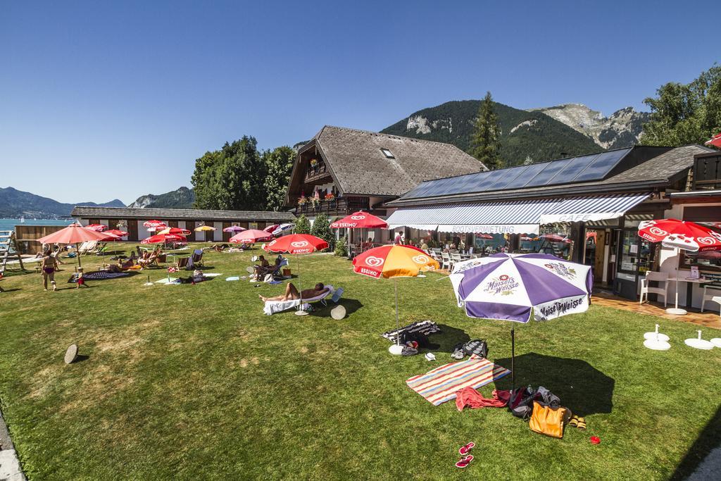 Arndt'S Bootshaus Apartment Sankt Wolfgang im Salzkammergut ภายนอก รูปภาพ