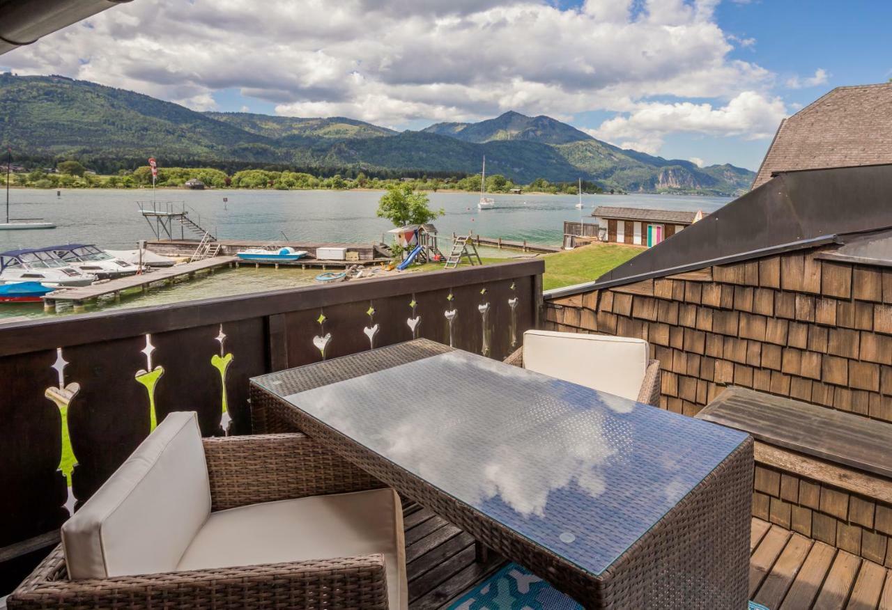 Arndt'S Bootshaus Apartment Sankt Wolfgang im Salzkammergut ภายนอก รูปภาพ